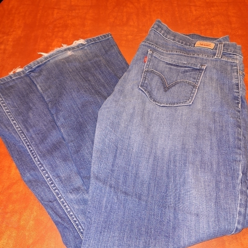 Levi's Jeans Bootcut Low Rise Juniors Size 17